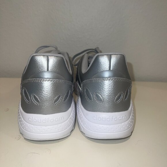 Adidas Silver Sneakers, US 7.5 - Picture 4 of 4